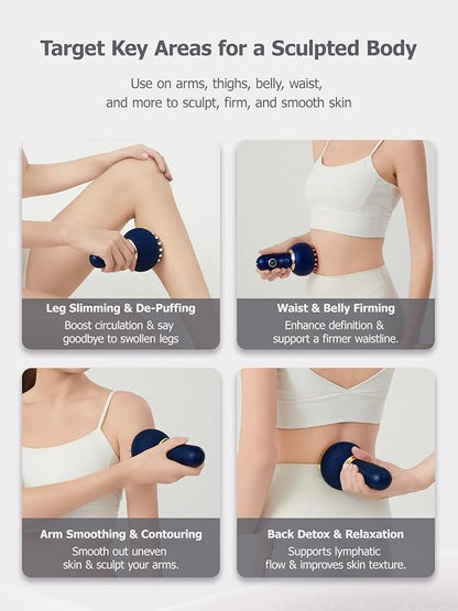 Lymphatic Drainage Massager & Anti Cellulite Massage Tool