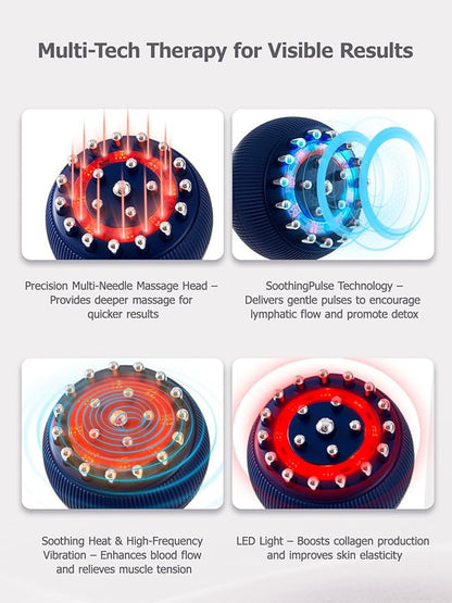 Lymphatic Drainage Massager & Anti Cellulite Massage Tool
