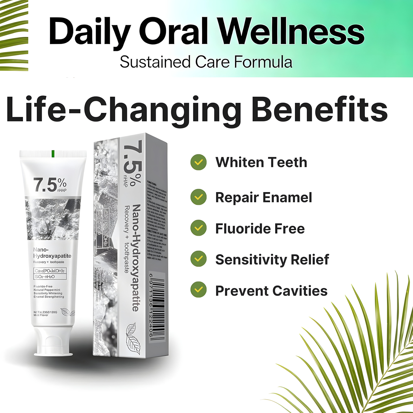 Hydroxyapatite Toothpaste